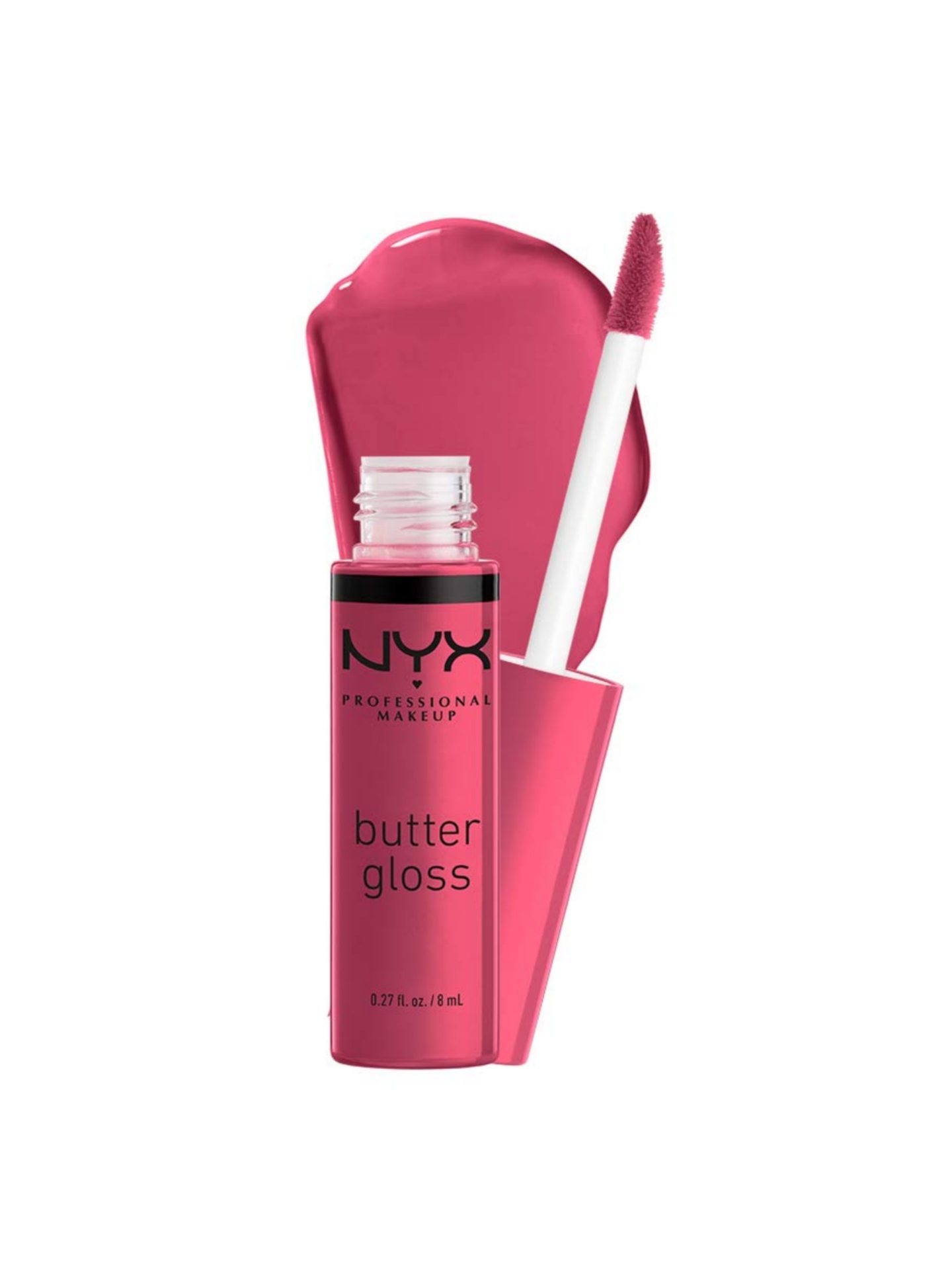  رژلب مایع نیکس باتر گلاس NYX butter gloss مدل Strawberry Cheesecake 