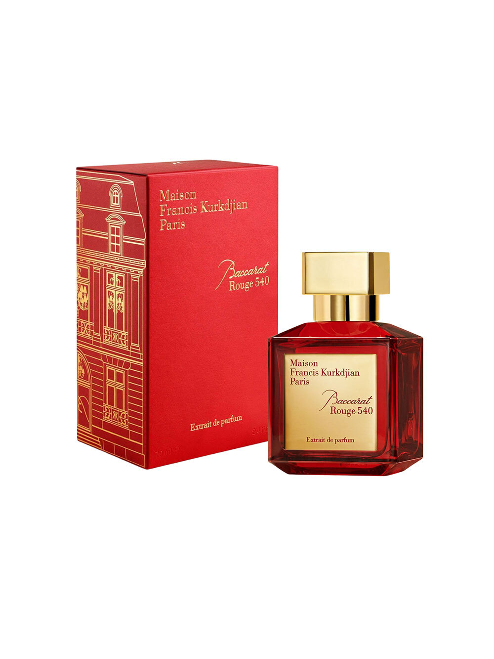  عطر باکارات رژ 540 اکستریت د پارفوم 70 میل Baccarat Rouge 540 Extrait de Parfum 