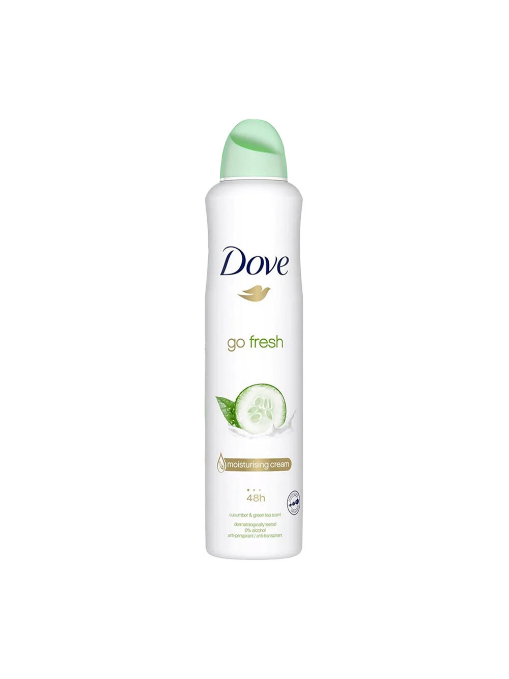  اسپری ضد تعریق زنانه داو مدل خیار و چای سبز Dove go fresh 