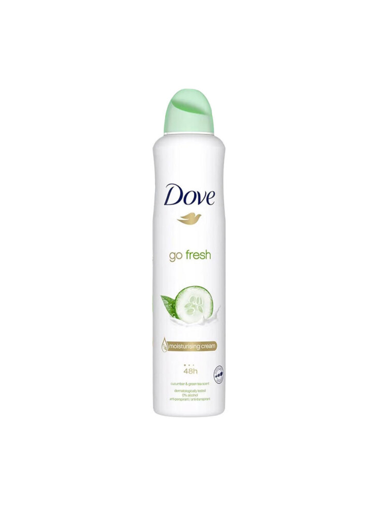 اسپری ضد تعریق زنانه داو مدل خیار و چای سبز Dove go fresh
