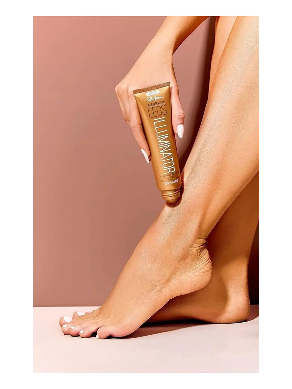  هایلایتر رولی طلایی سالی هانسن پوشاننده شاینی پا Sally Hansen Airbrush Legs illuminator 