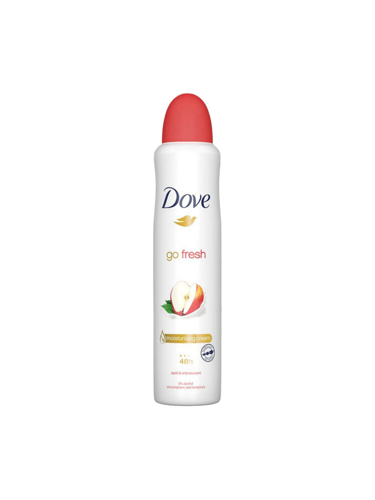 اسپری ضد تعریق زنانه داو مدل سیب و چای سفید Dove go fresh