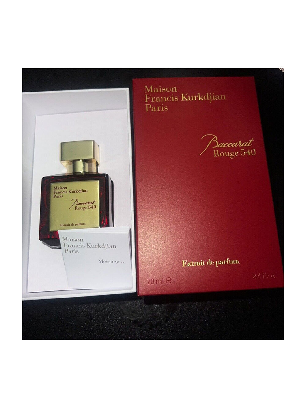  عطر باکارات رژ 540 اکستریت د پارفوم 70 میل Baccarat Rouge 540 Extrait de Parfum 