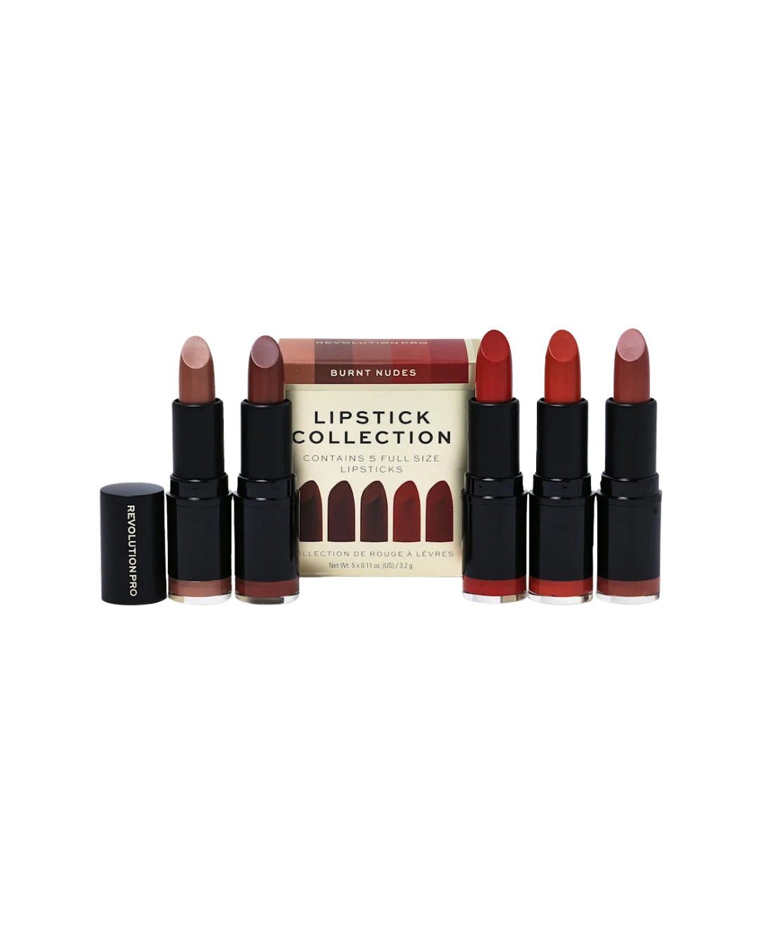  رژلب رولوشن پرو کالکشن REVOLUTIONPRO Burnt Nudes 