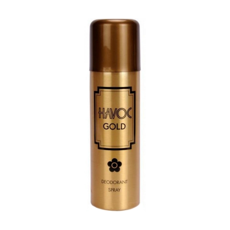 اسپری هاواک طلایی 200 میل HAVOC GOLD DEOORANT SPRAY