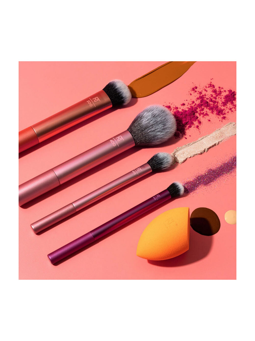 ست براش و بیوتی بلندر آرایش ریل تکنیکس 5 تایی Real Techniques