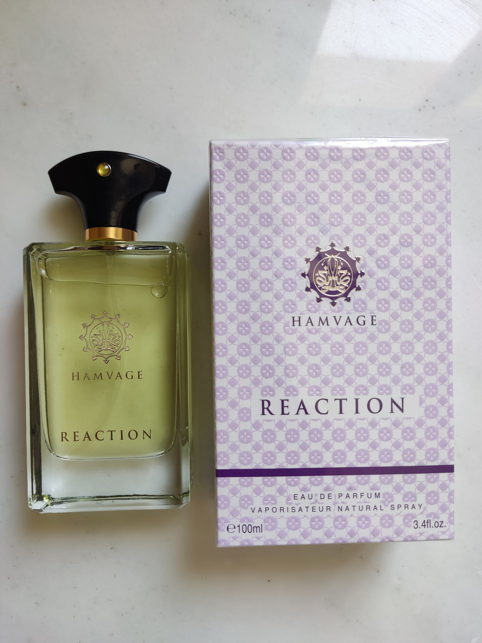  عطر آمواج رفلکشن مردانه 100 میل HAMVAGE REACTION 