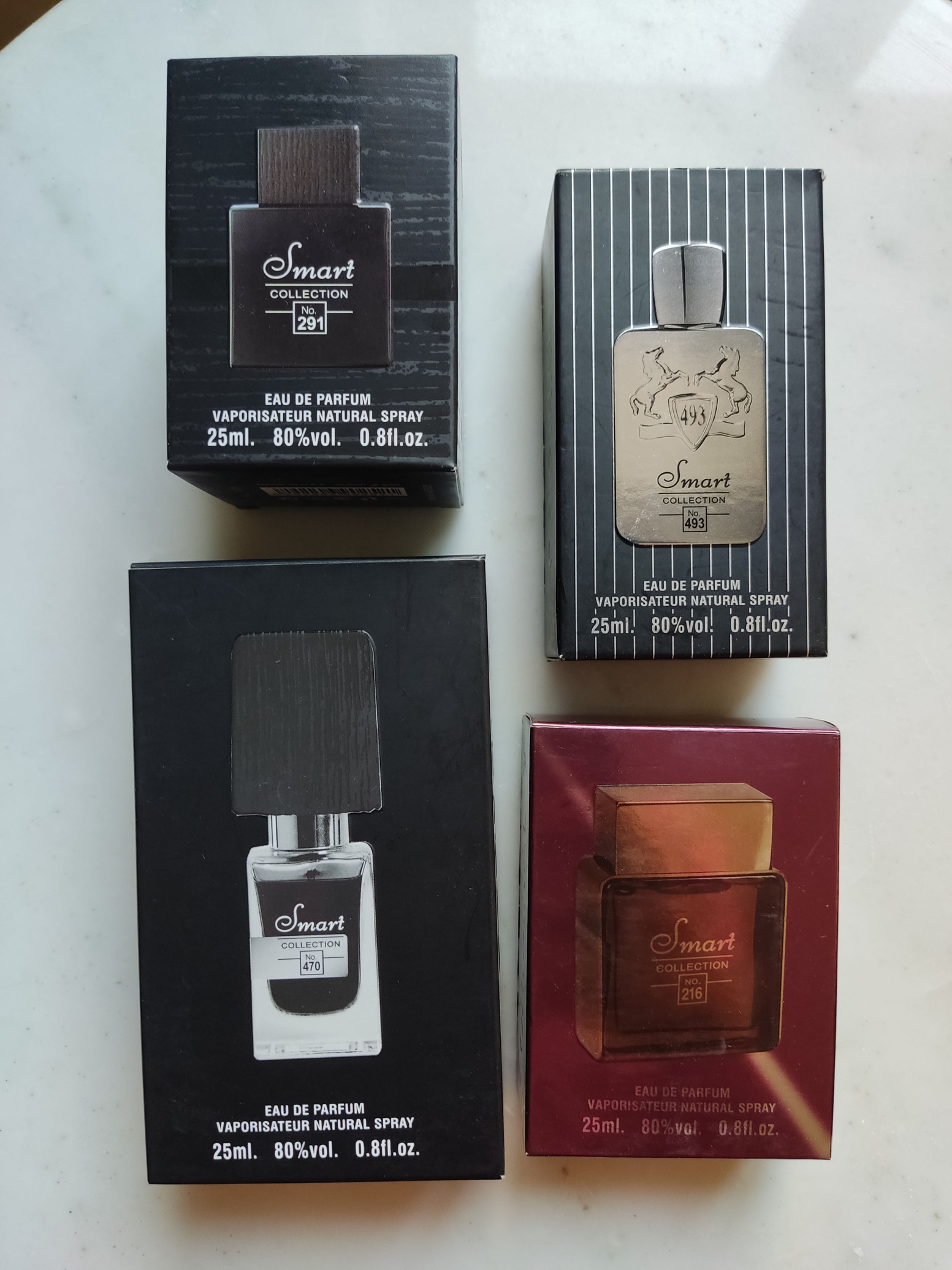  عطر اسمارت مردانه بسته 4 عددی 25 میل پگاسوس- لالیک مشکی- ایفوریا- بلک افغان 