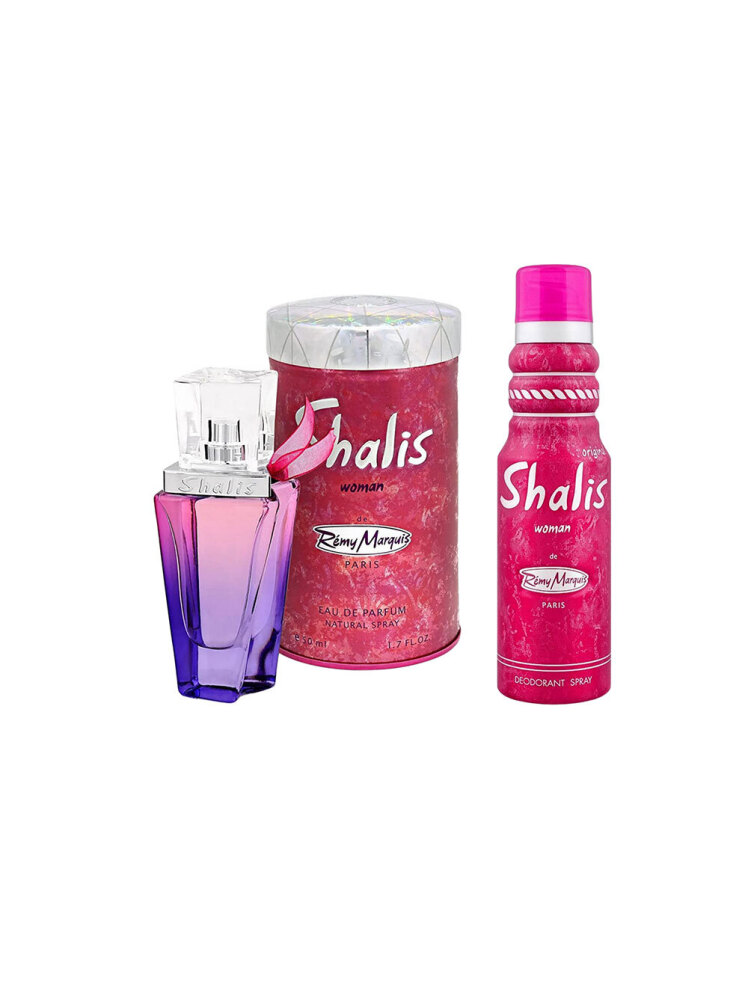 عطر شالیز زنانه رمی مارکویس همراه با اسپری Shalis woman de Rémy Marquis