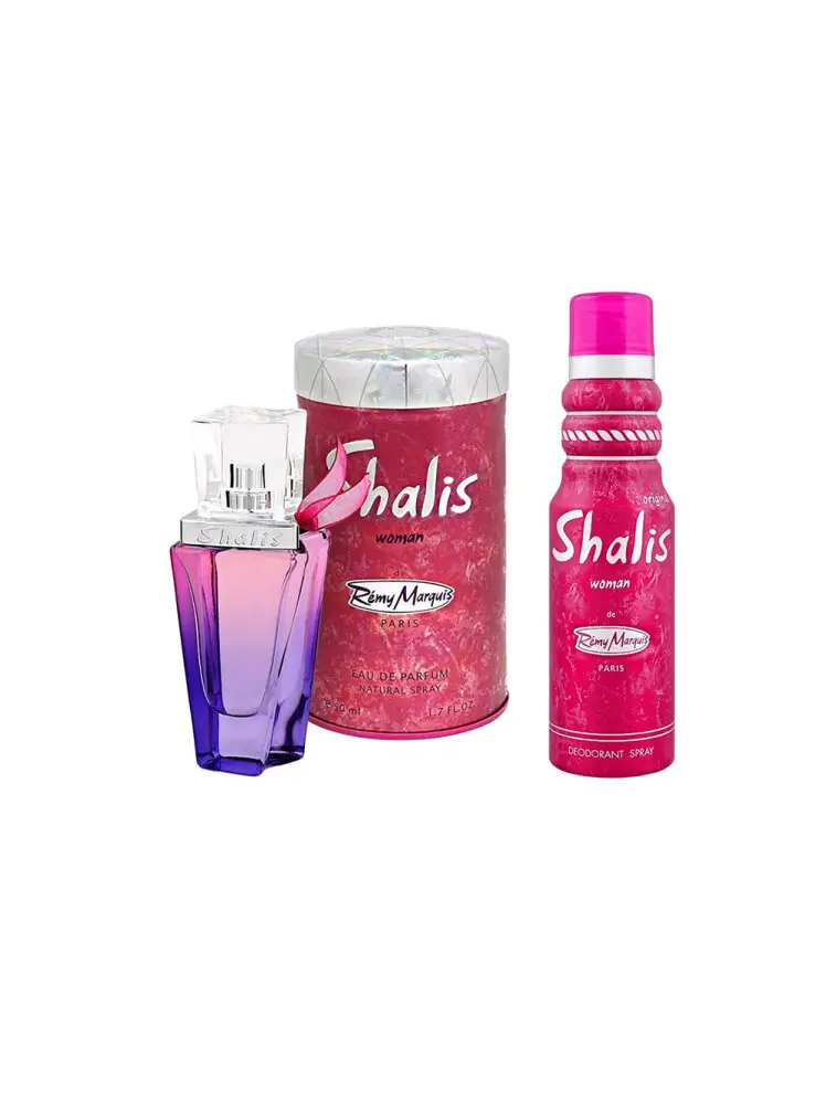 عطر شالیز زنانه رمی مارکویس همراه با اسپری Shalis woman de Rémy Marquis