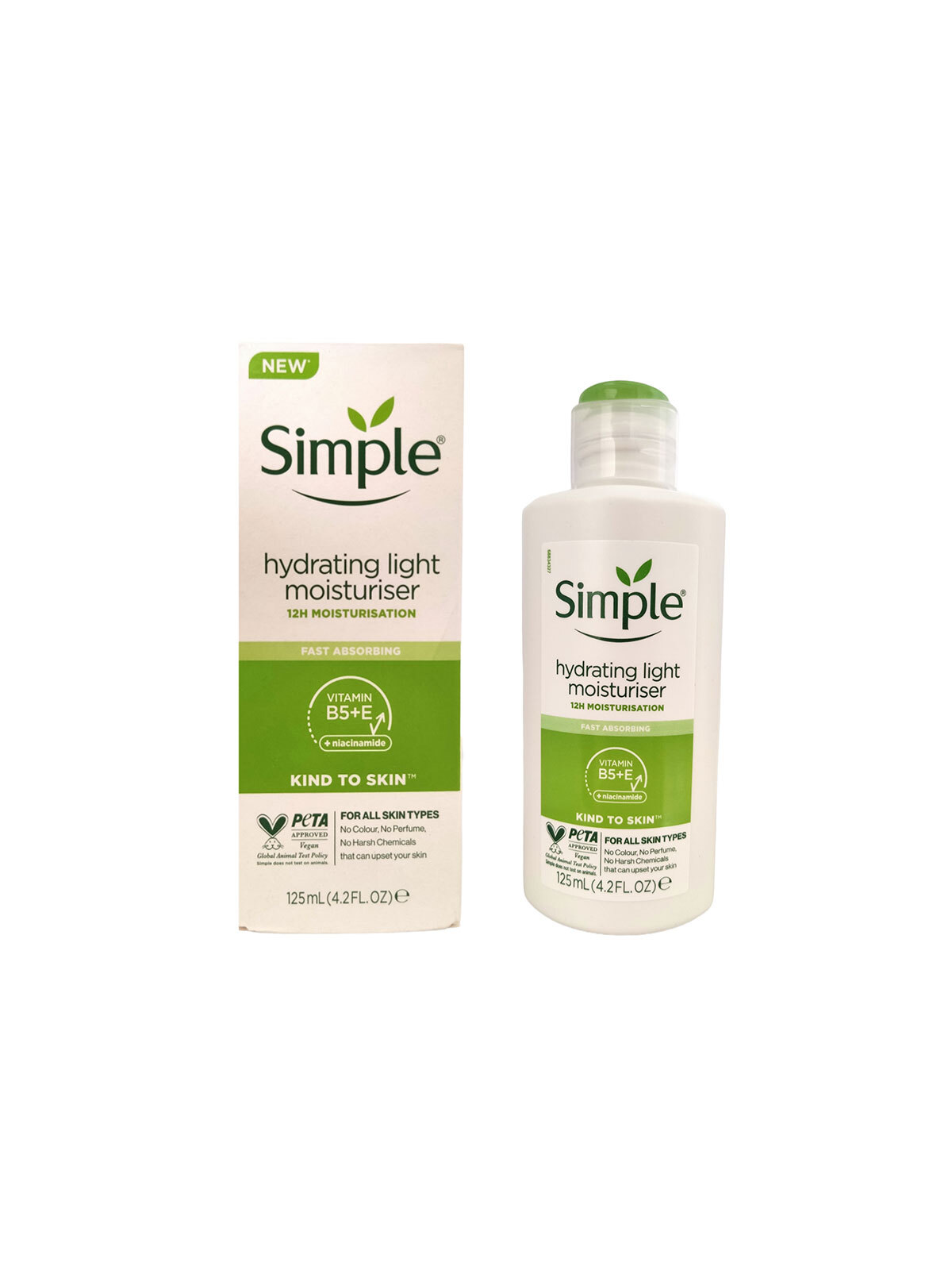  کرم مرطوب کننده و آبرسان لایت سیمپل Simple hydrating light moisturiser 