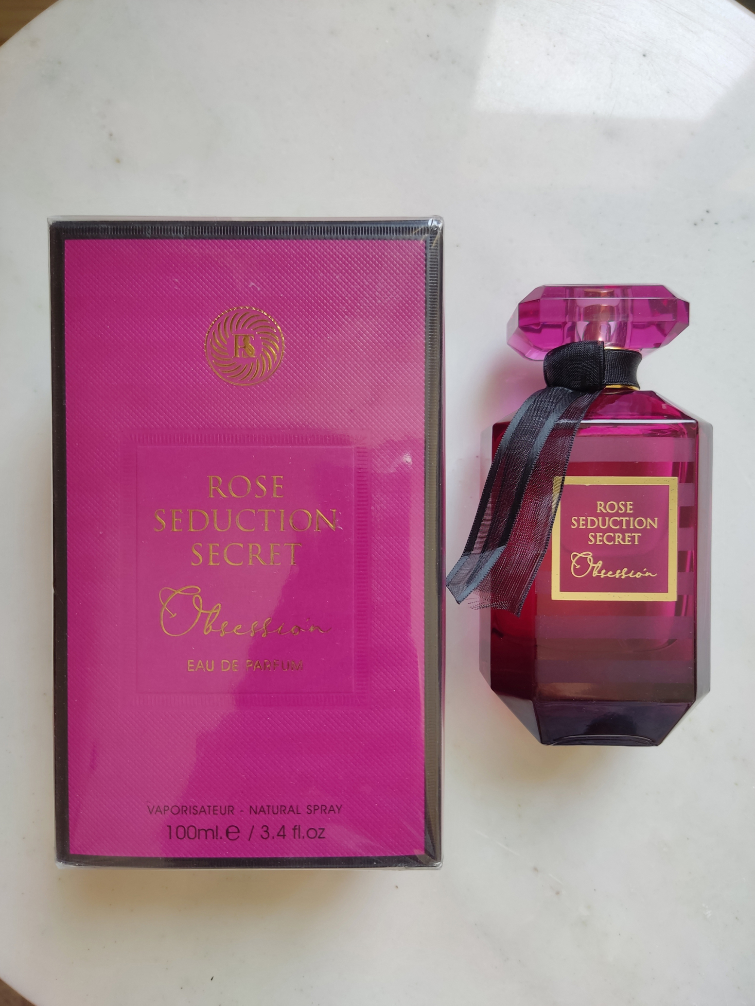  عطر بامبشل پشن ویکتوریا سکرت 100 میل ROSE SEDUCTION SECRET Obsession 