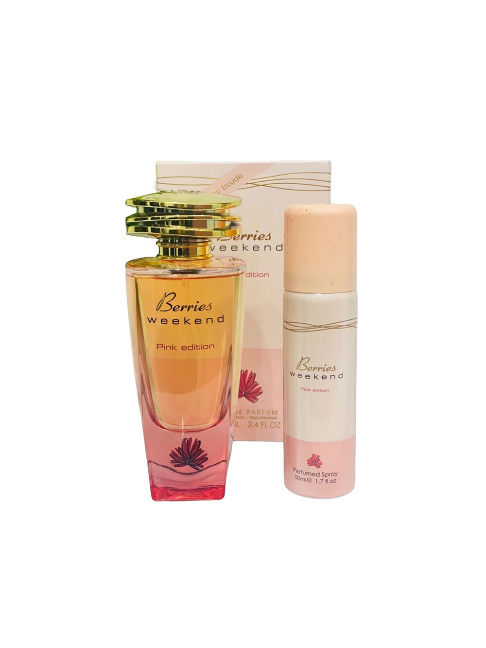  عطر باربری ویکند زنانه فرگرانس ادو پرفیوم Berries weekend pink edition 