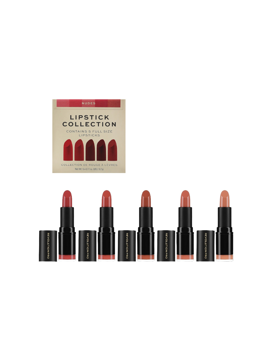  رژلب رولوشن پرو کالکشن REVOLUTIONPRO Nudes 