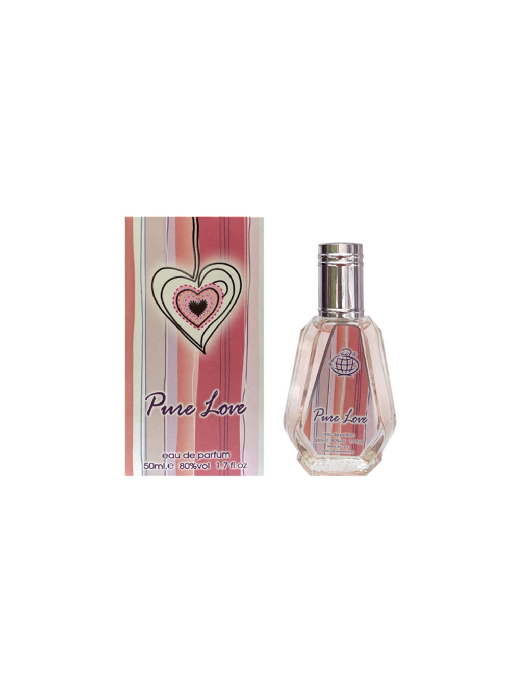  عطر پیور لاو 50 میل فرگرانس ادو پرفیوم Pure Love 