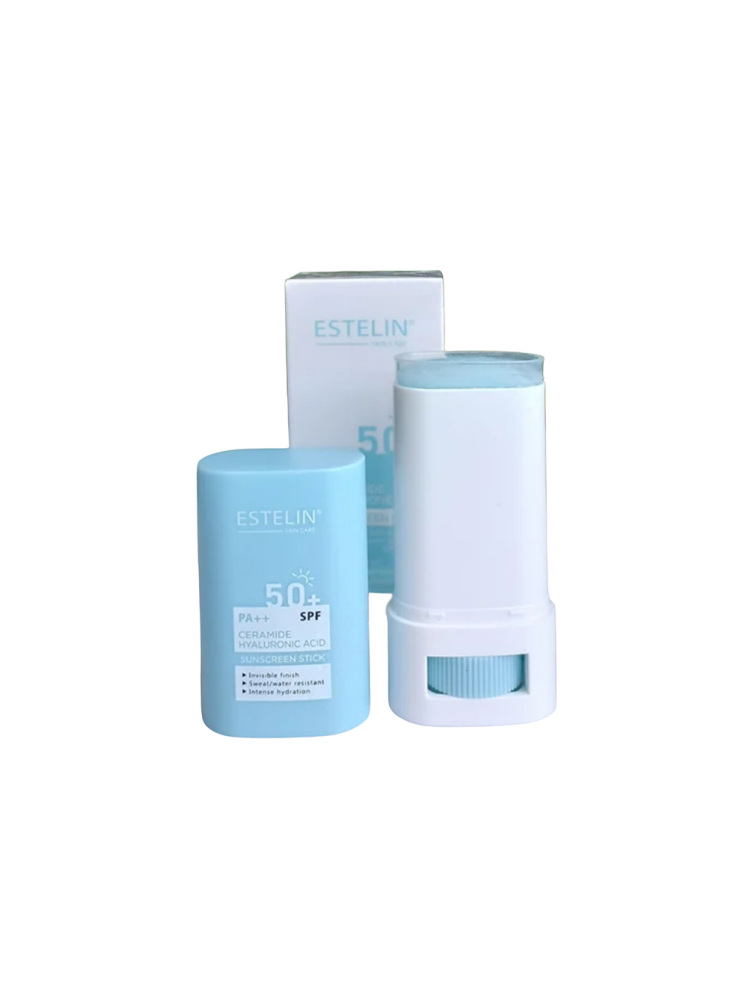 استیک ضدآفتاب هیالورونیک اسید و سرامید استلین ESTELIN sunscreen stick SPF 50
